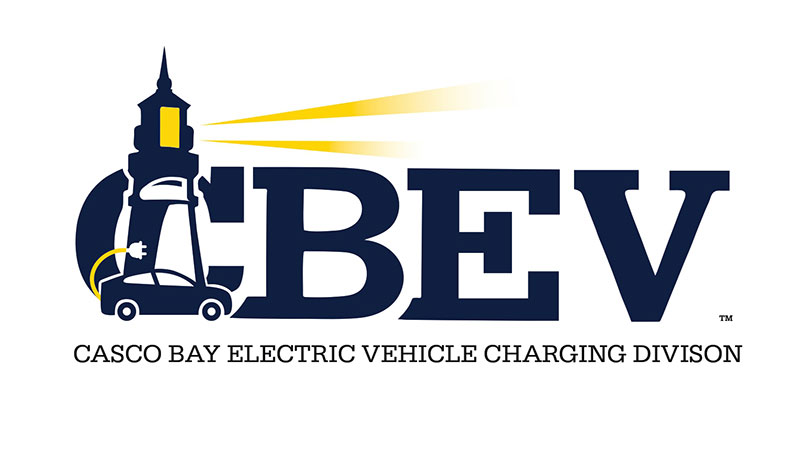 Casco Bay Electric Vehicle Charging Division logo